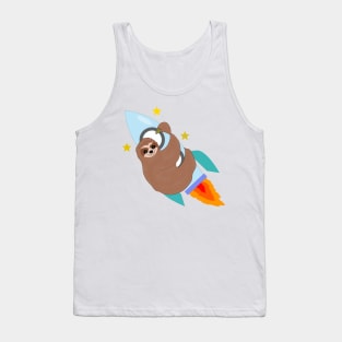 Space Bound Sloth Tank Top